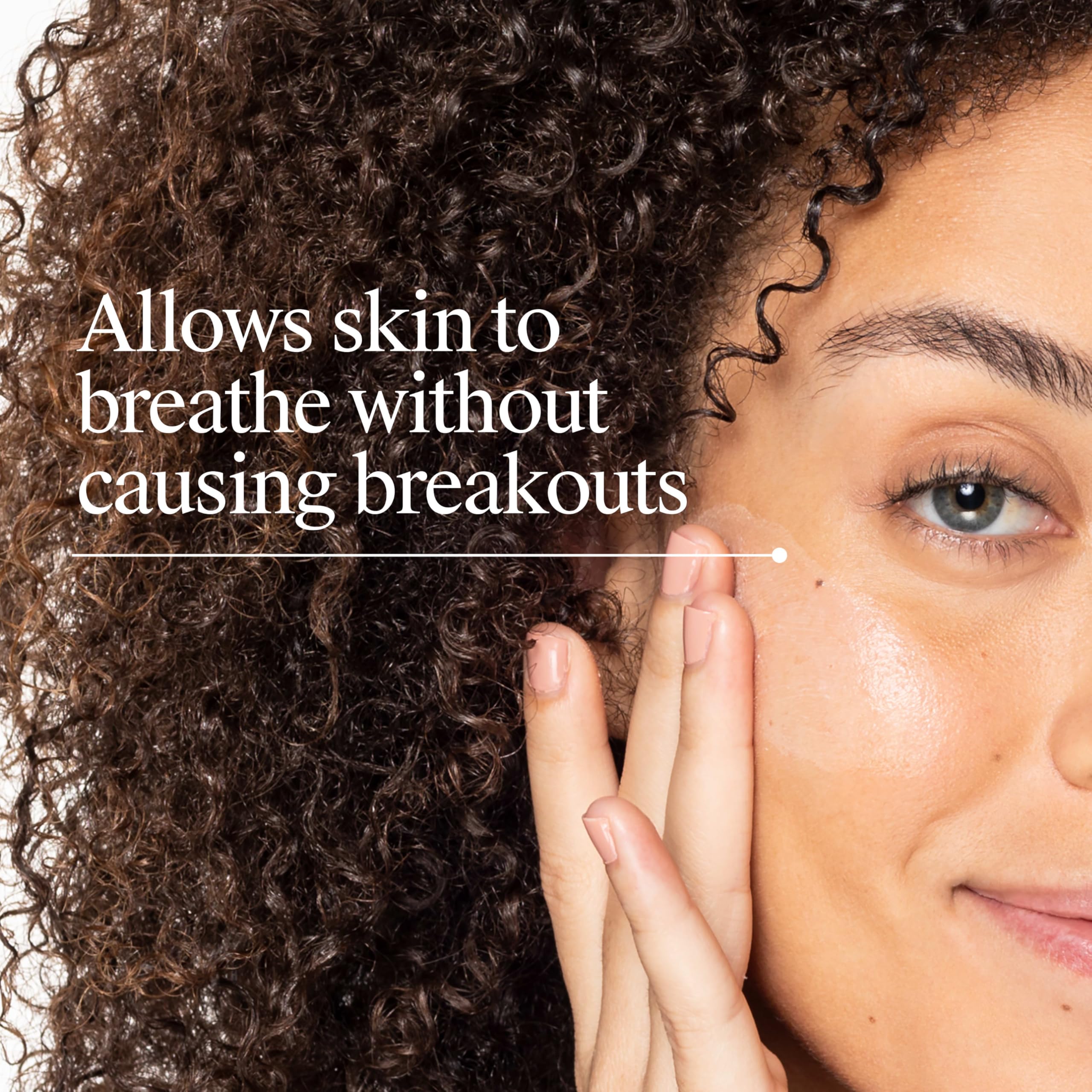Neutrogena SPF 50 facial sunscreen bottle label details