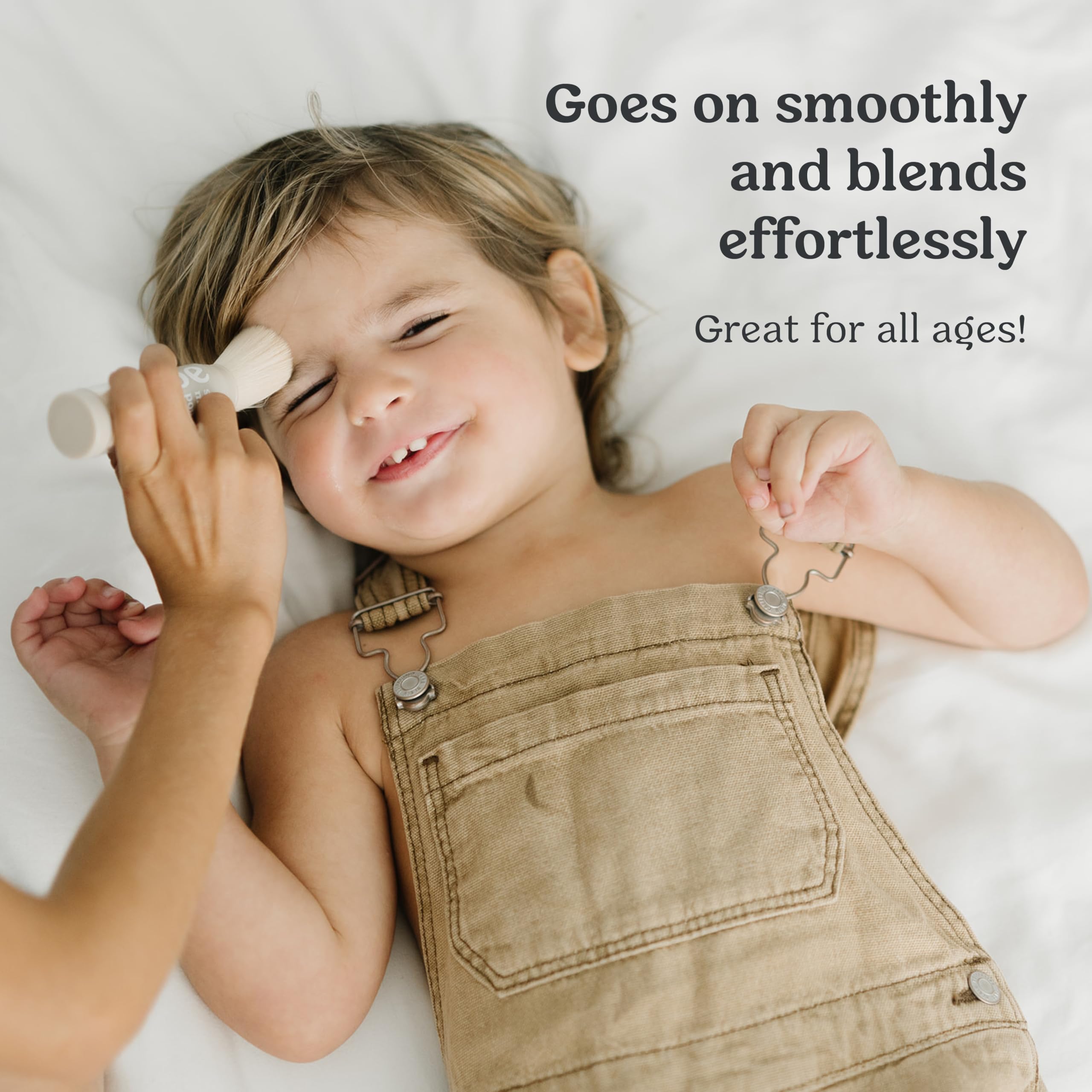 Compact portable Roe Wellness sunscreen packaging for travel