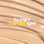 Supergoop tinted sunscreen cap and packaging details