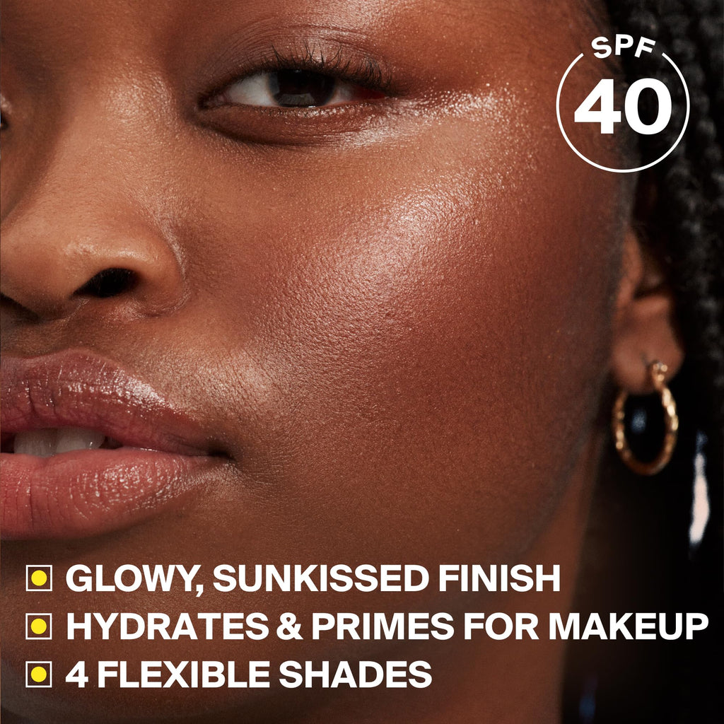 Supergoop Glowscreen champagne glow texture swatch