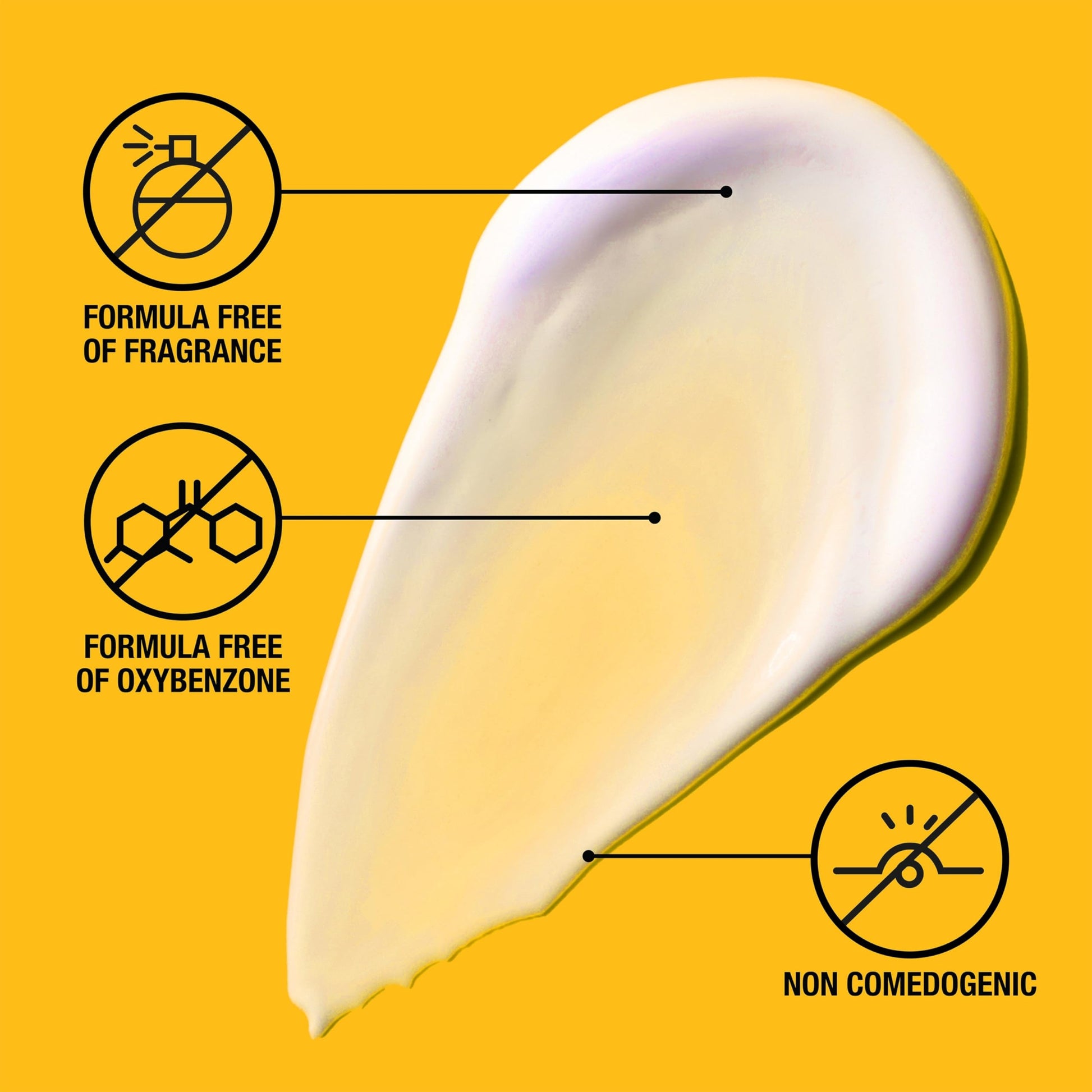 Close up of Neutrogena Ultra Sheer Face Sunscreen branding