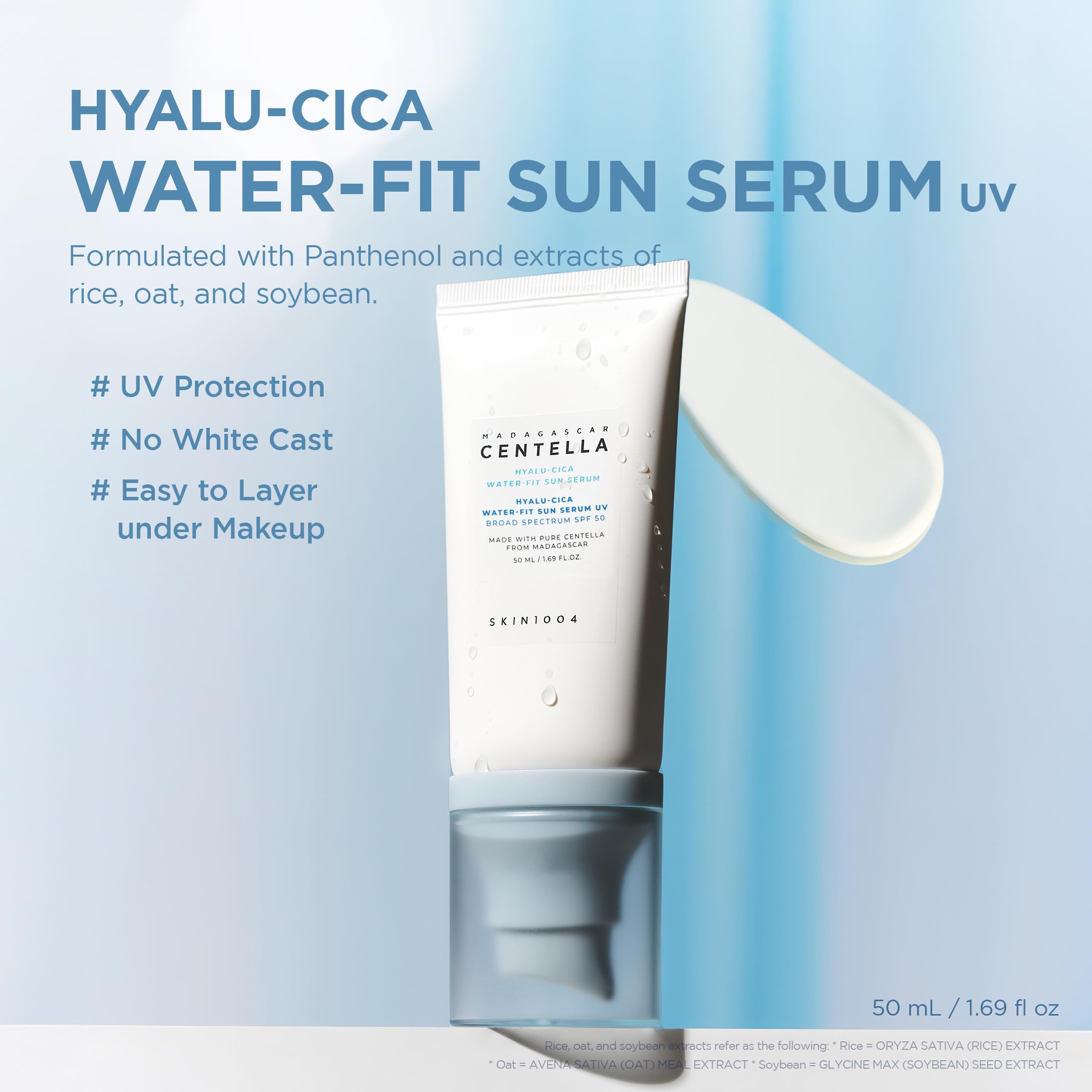 Skin1004 Centella sunscreen packaging details