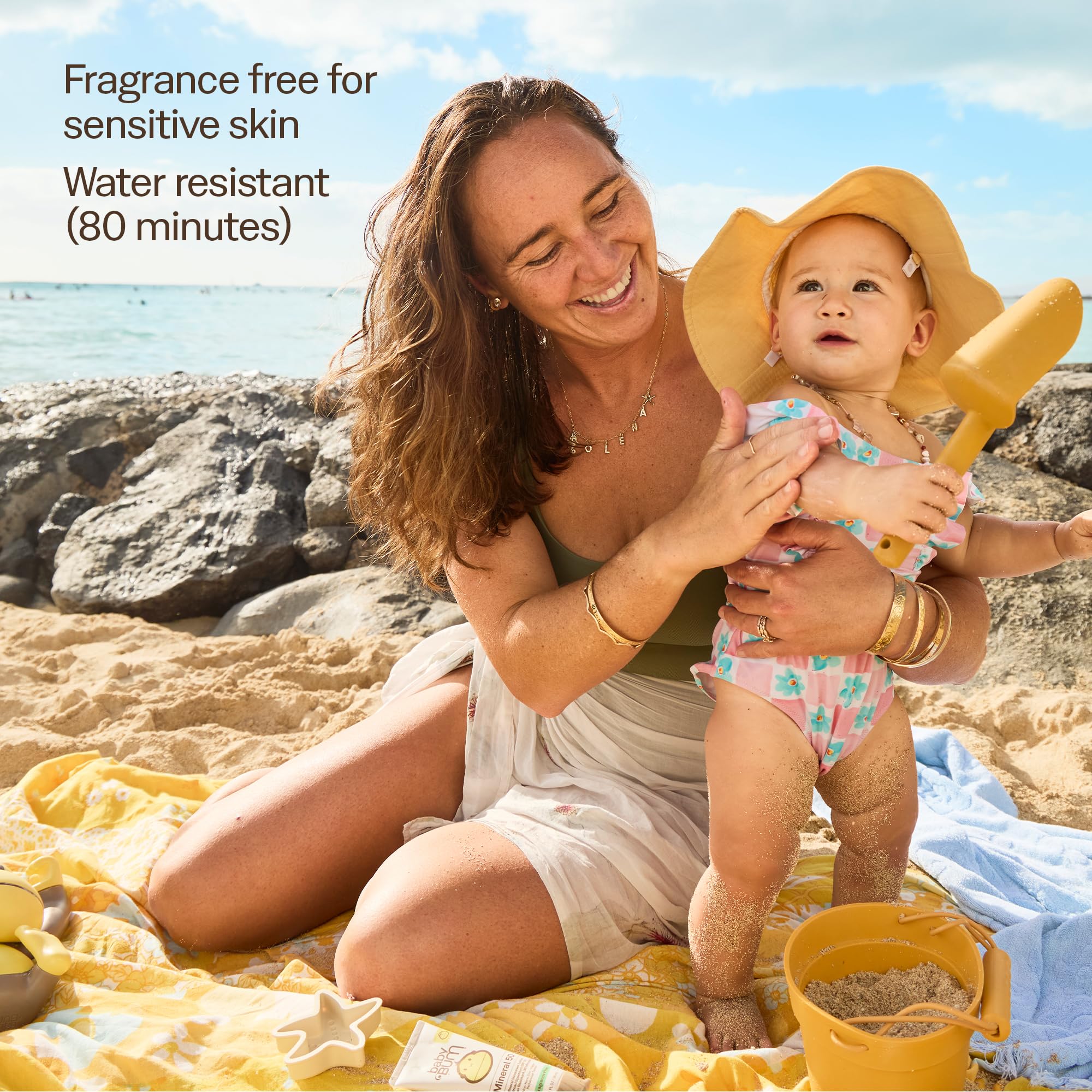 Sun Bum Baby Bum SPF 50 sunscreen travel size packaging
