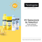 Neutrogena Beach Defense sunscreen spray in lifestyle setting