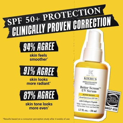 Kiehl's Better Screen UV Serum packaging details