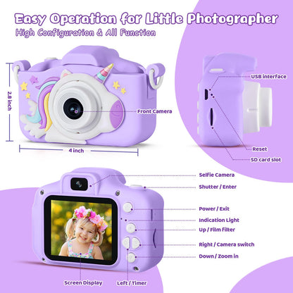 Premium children photography gear package box contents on clean background