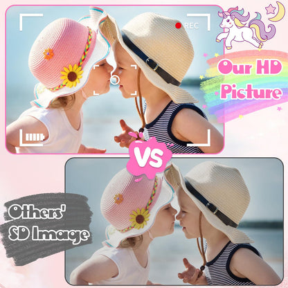 Premium imported children digital camera packaging layout perfect for birthday gifting.
