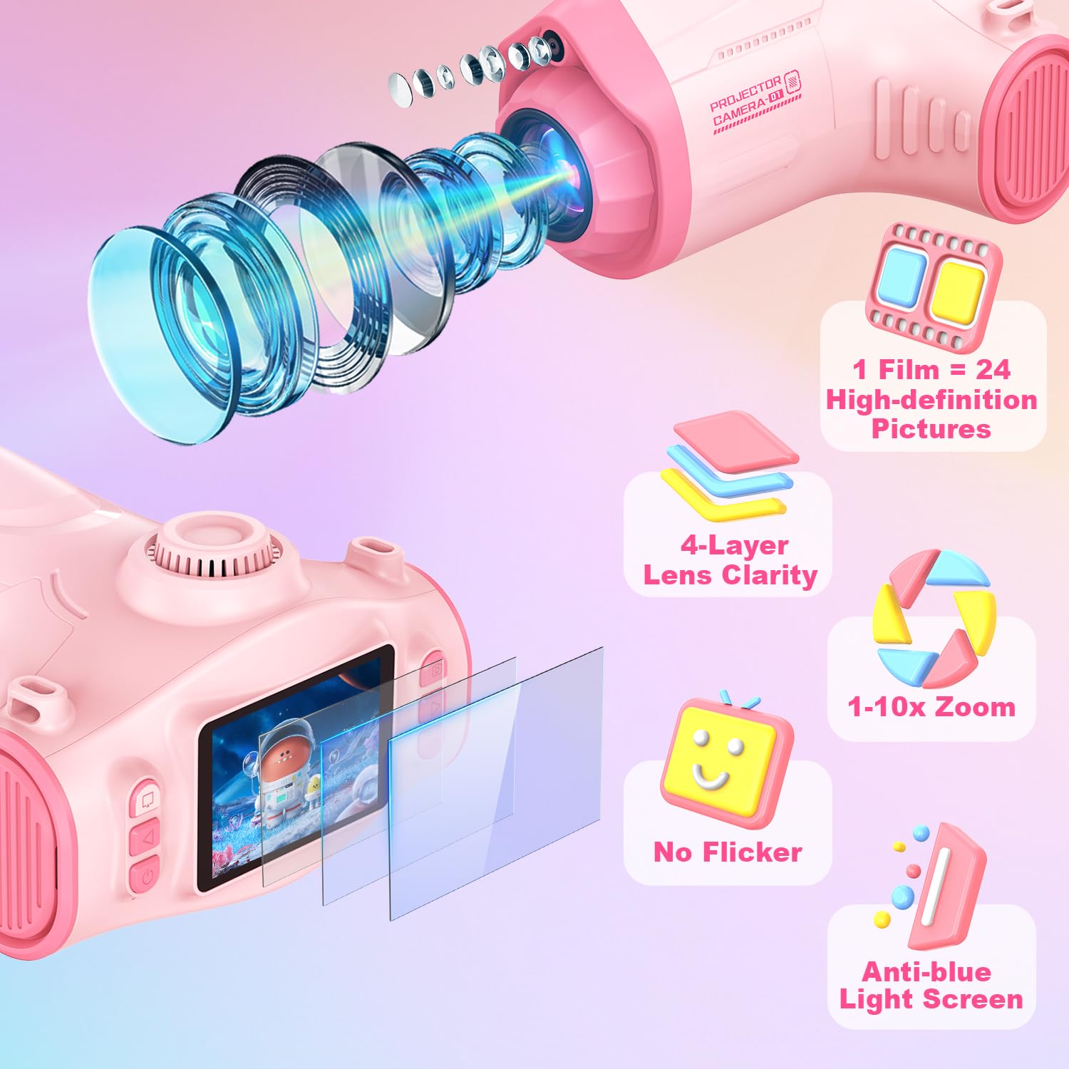 Uffylle multi functional photography toy for boys and girls birthday gifting