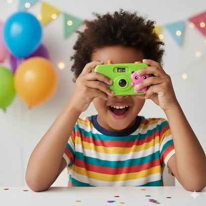 Three distinct animal motifs including green dinosaur and purple turtle miniature camera viewers displayed together.