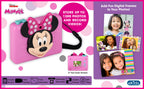 eKids Disney camera for girls displaying the 2 inch full color screen and simple button controls.