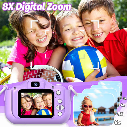 Imported Goopow children digital video camera packaging contents