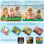 Agoigo underwater toy video camera demonstrating the shockproof protective build components