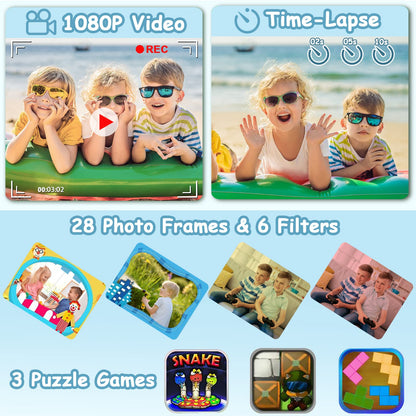 Agoigo underwater toy video camera demonstrating the shockproof protective build components