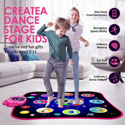 Side view of non-slip base on OMOZOMBB interactive dance pad