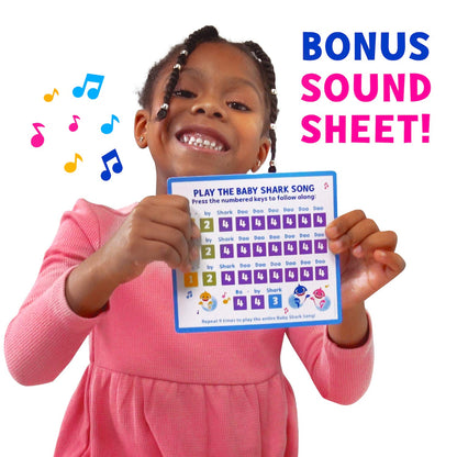 Pinkfong Baby Shark Official Step and Sing Piano Dance Mat packaging