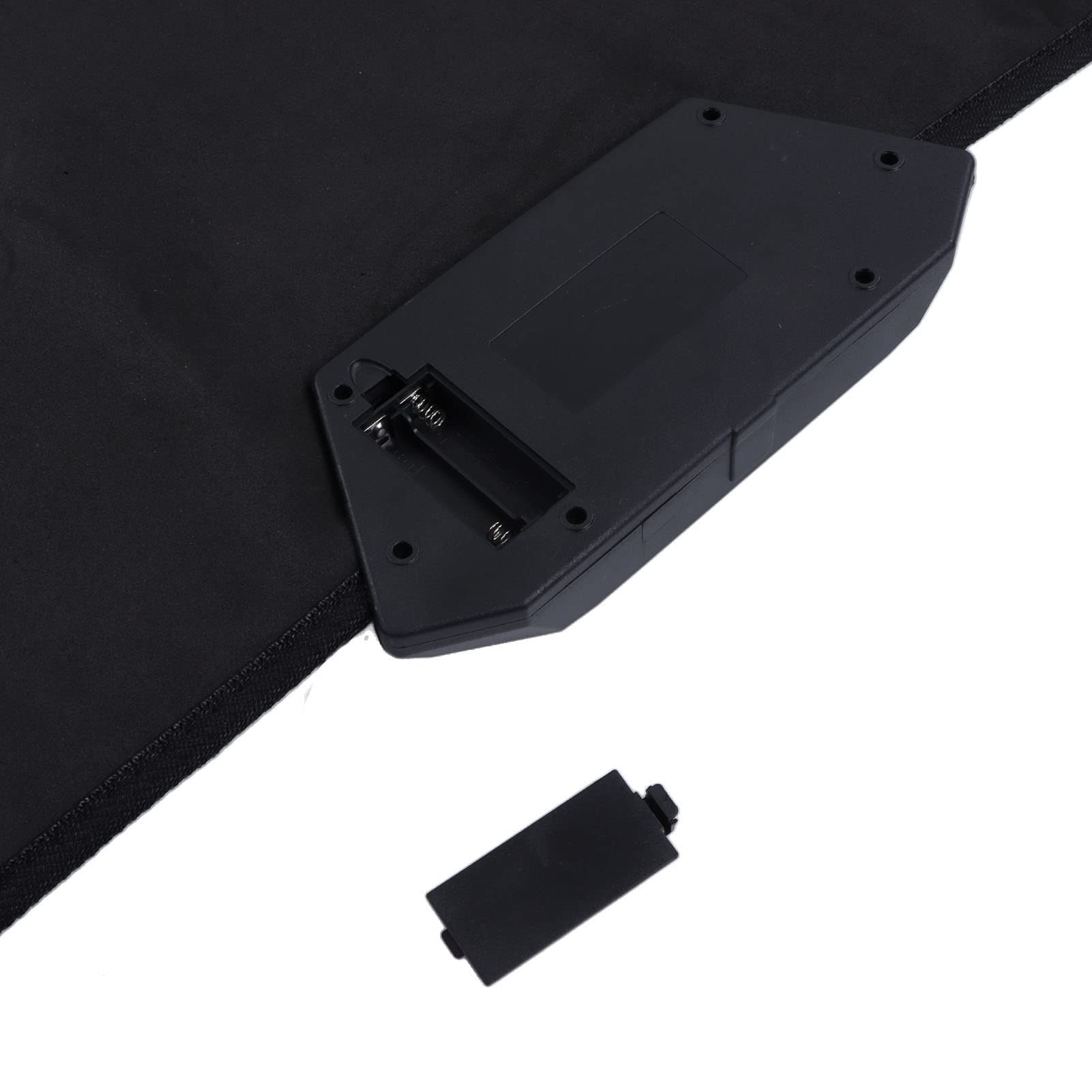 Detailed view of Fosa mat flashing arrow sensors