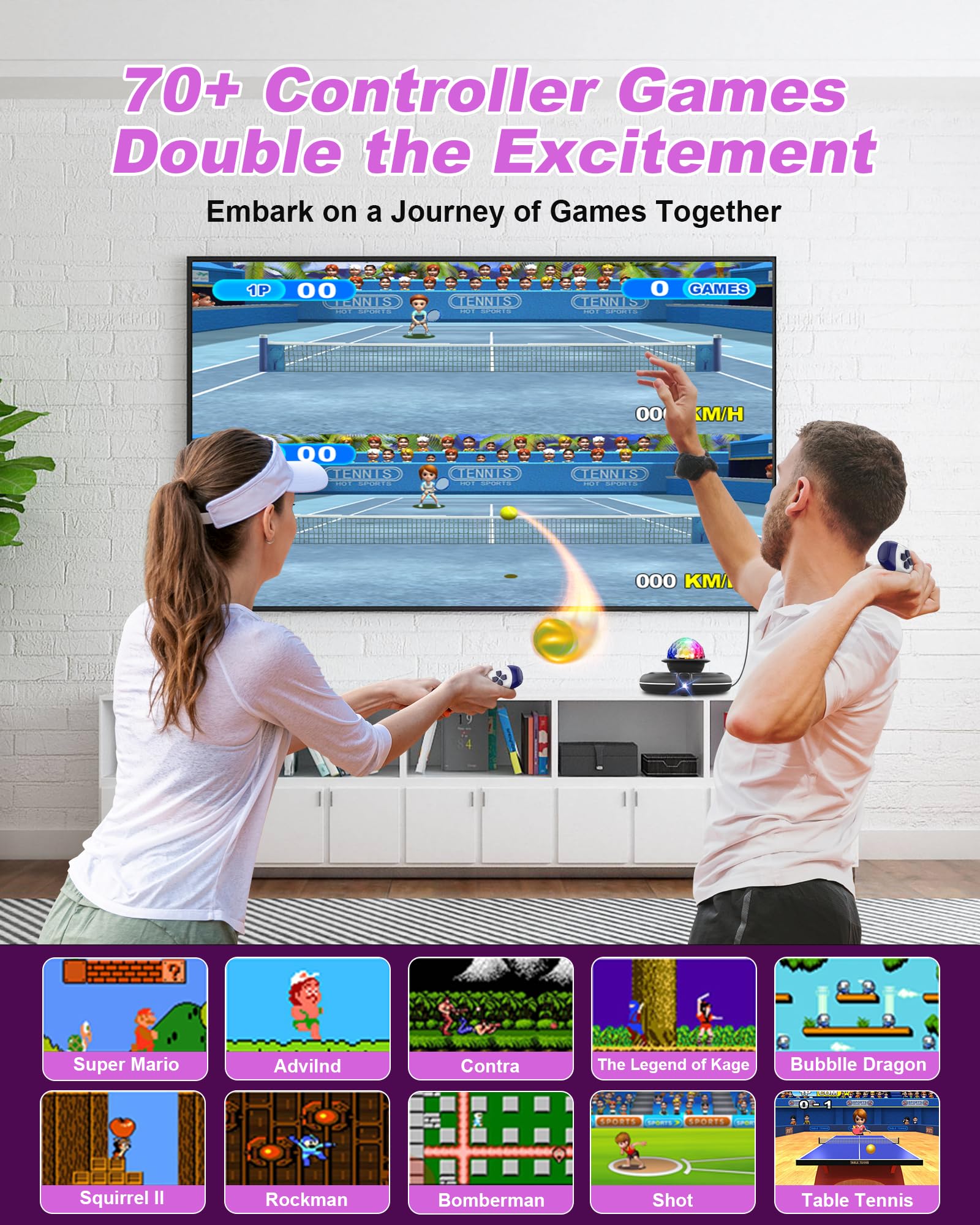 Interactive fitness dance mat setup for living room