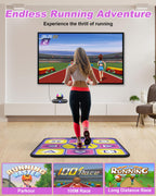 Children playing on Acelufly electronic dance mat