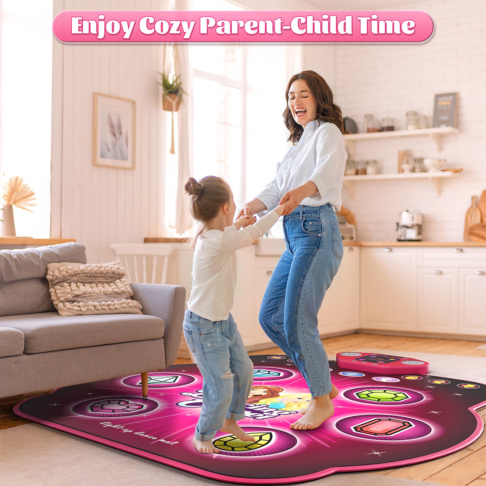 Waykee dance mat packaging and product display