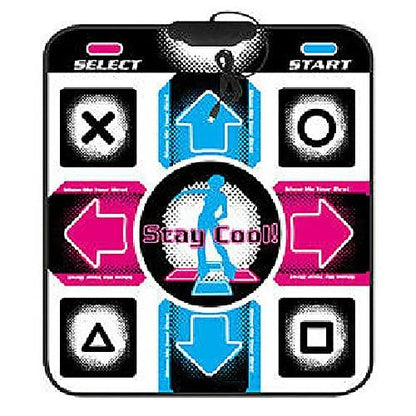 Close up of Fayle Aviudhe dance mat USB connection port