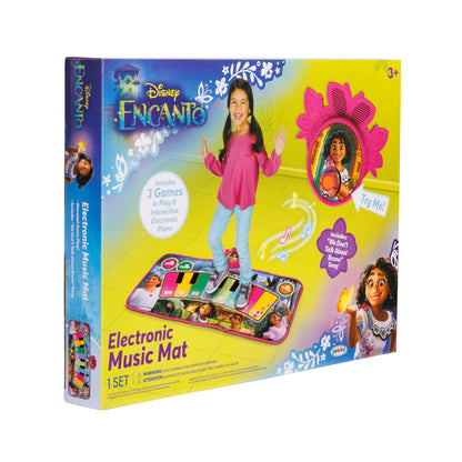 Packaging of authentic Disney Encanto music mat imported from USA