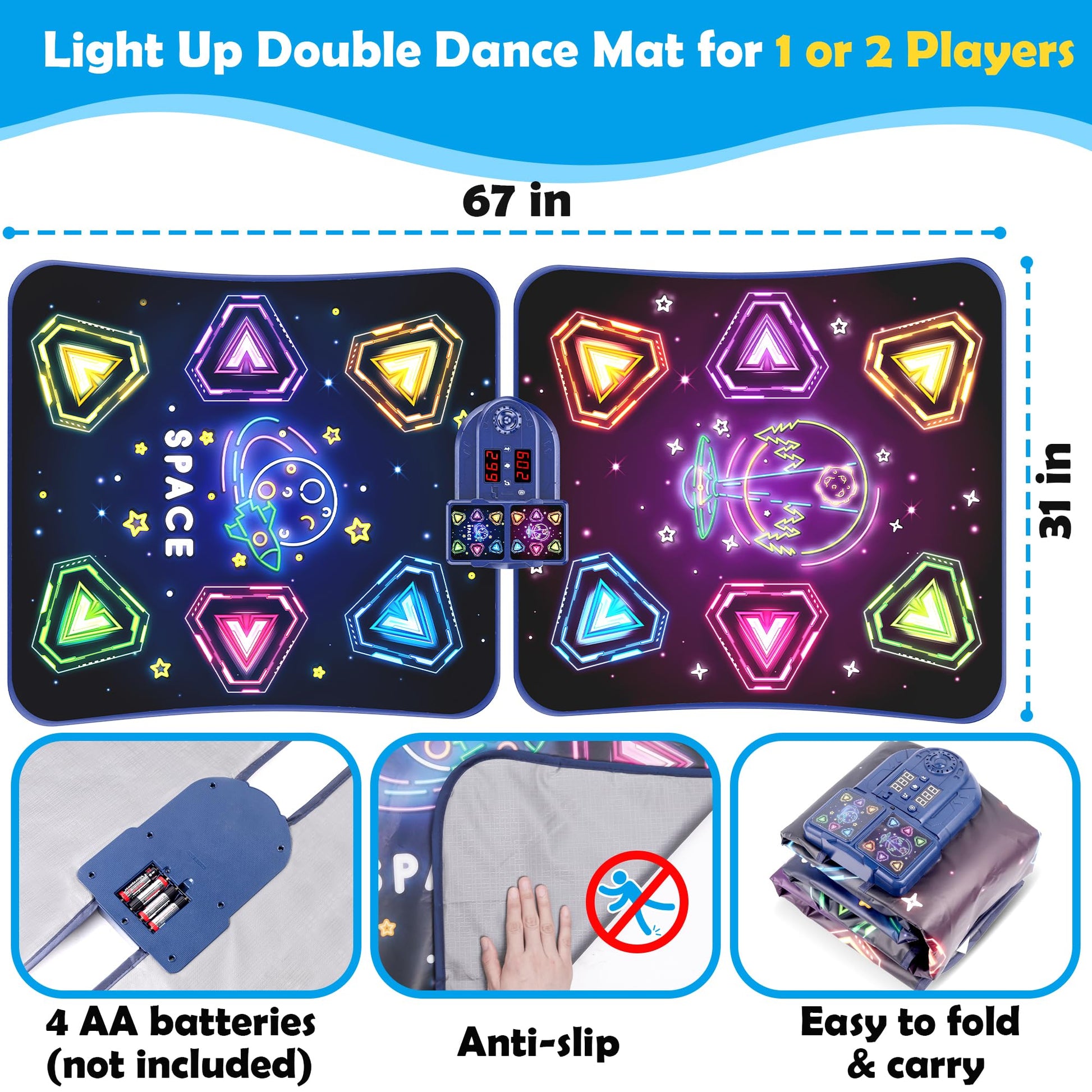 Pafolo dance mat Bluetooth control box detail