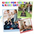 Zitranse electronic music mat with LED light display