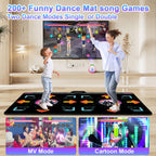 Yrprsodf electronic dance pad with HD camera console