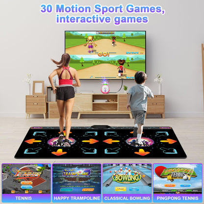Yrprsodf dance mat wireless game controllers included