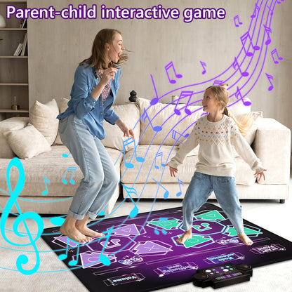 Non slip backing detail of Joyvalley dance mat
