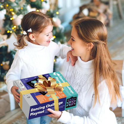 Packaging of Joyvalley kids dance mat for gift