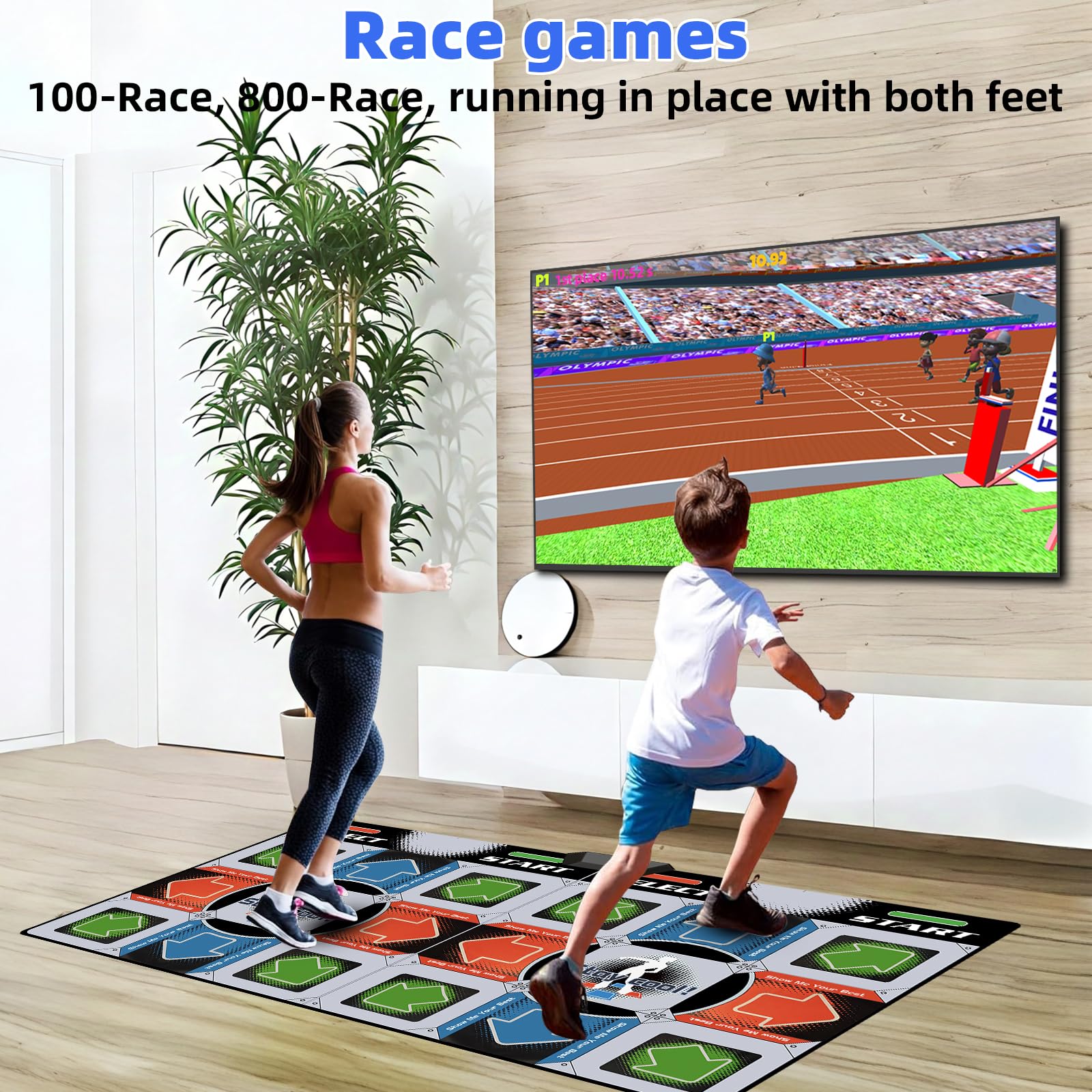 Damcoola dance mat game selection menu screen