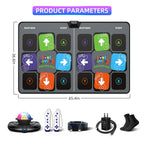 Wireless motion sensor controllers for Fwfx dance mat