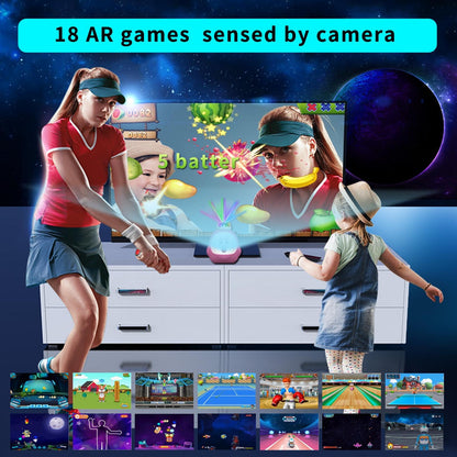 Wireless motion sensor controllers included with Yrprsodf dance mat
