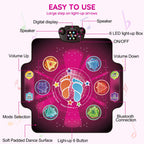 Zitranse wireless bluetooth music playmat folded view
