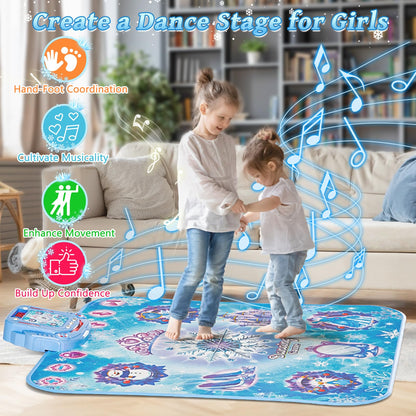 Handwell dance mat showing LED light up buttons