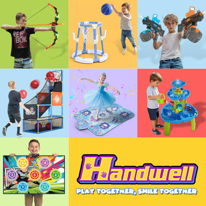 Handwell Bluetooth dance mat packaging and product display