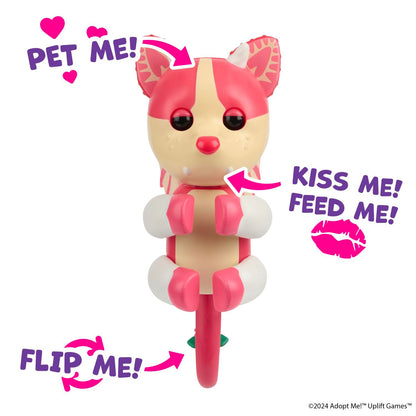 Fingerlings Adopt Me interactive dog toy character displaying miniature touch sensors
