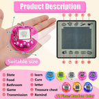 Sosation 90s handheld digital pet game machines in 4 different translucent colors