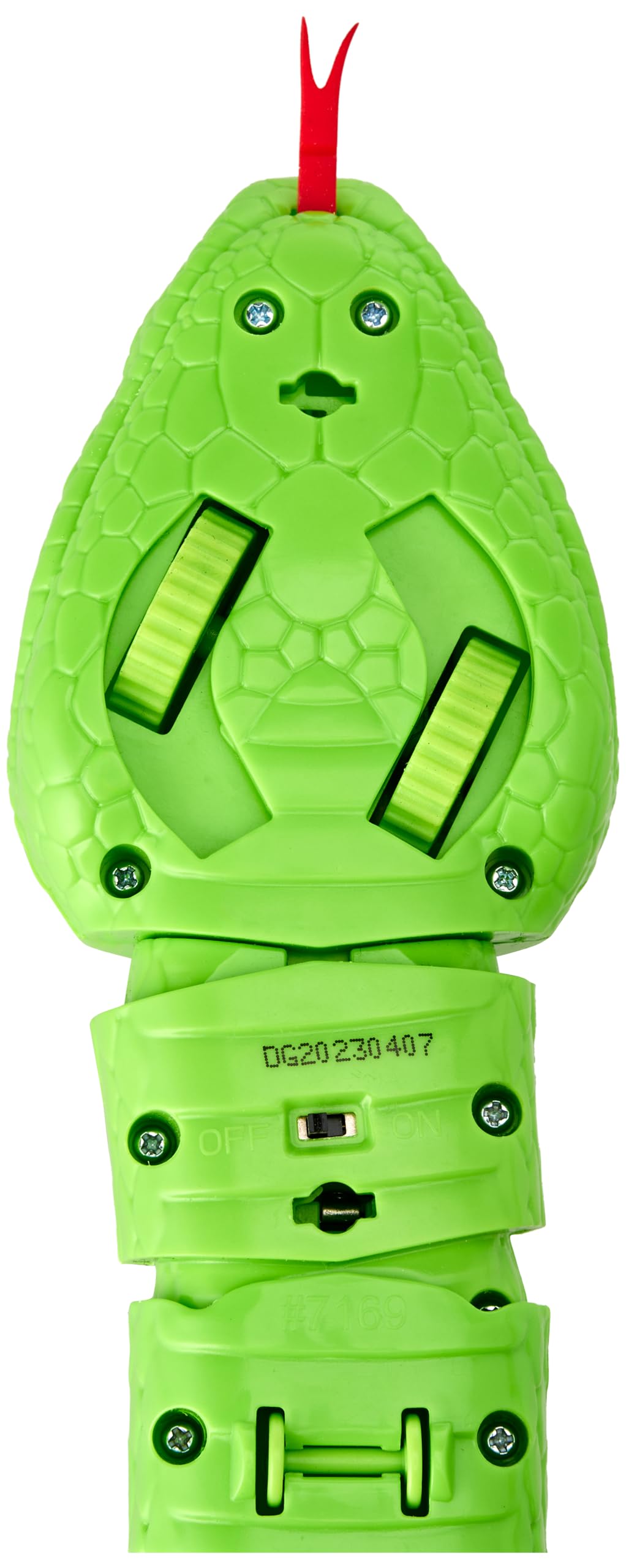 Robo Alive robotic king python battery powered snake pet figure in premium frustration free packaging