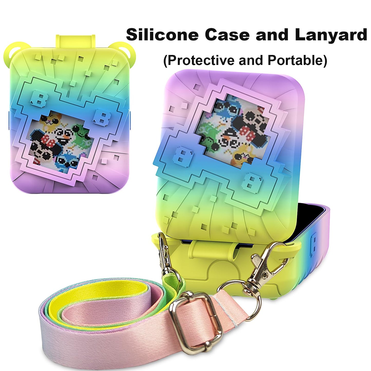 Soft silicone skin wrap designed to fit imported kids interactive gaming devices perfectly.