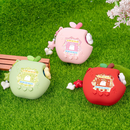 Full packaging display of the green orchard style collectible accessory set for virtual pet customization