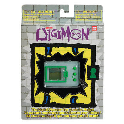 Glow in the dark retro digital pet outer shell glowing in dark room