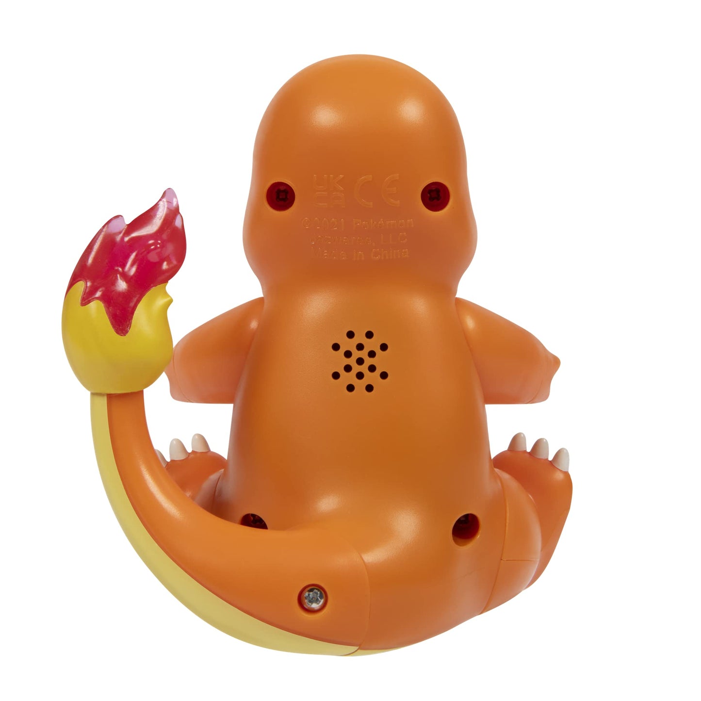 Authentic USA imported PokÃ©mon Charmander collectible showcasing the illuminating flame on its tail.