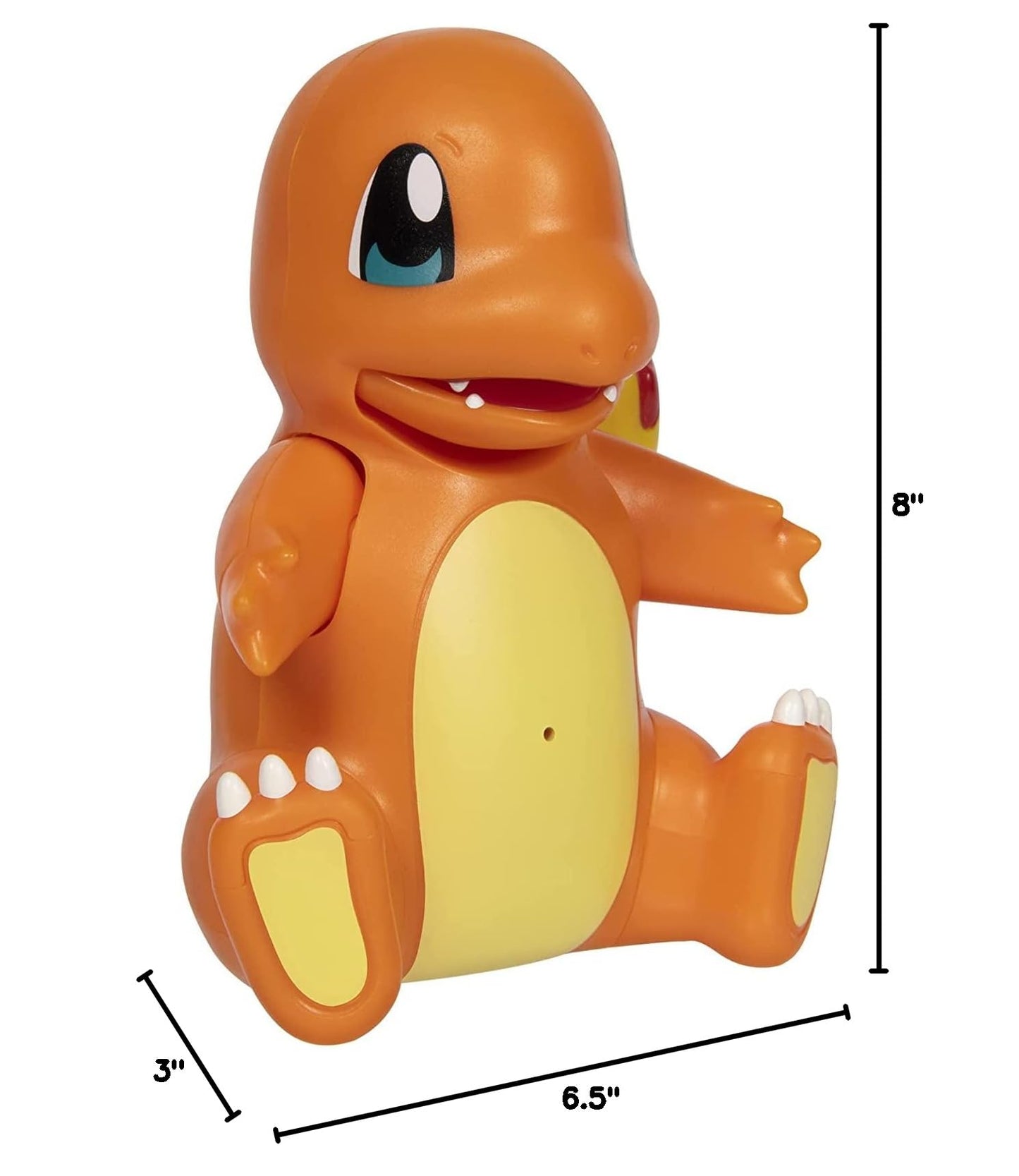 Packaging view of the imported PokÃ©mon Electronic And Interactive My Partner Charmander for Indian trainers.
