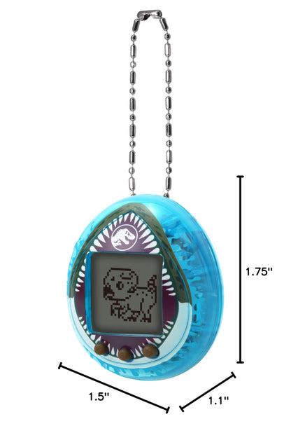 Compact retro handheld electronic toy with keychain attachment feature