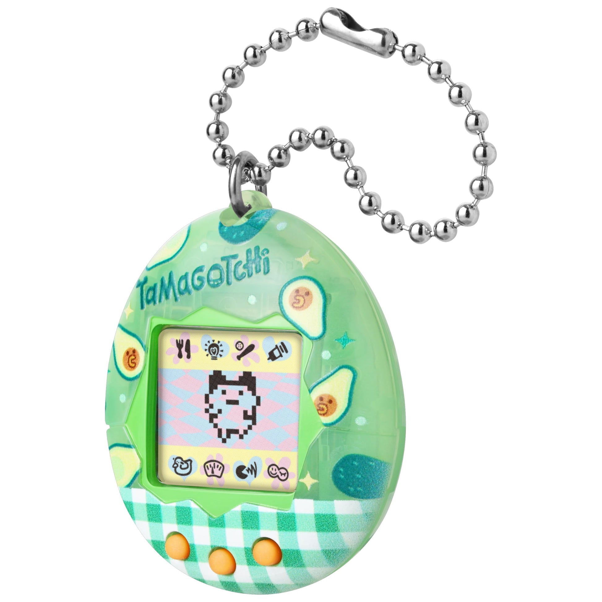 Bandai Tamagotchi Gen 1 interactive retro toy packaging displaying the iconic digital egg