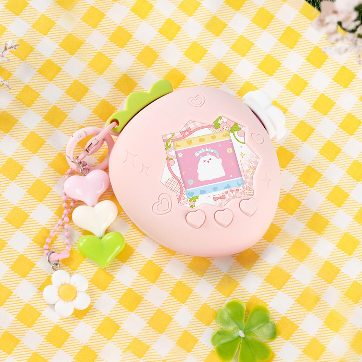 Shockproof non toxic pink silicone case demonstrating scratch resistance and easy wipe clean flexibility.