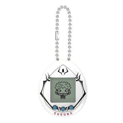 Jujutsu Kaisen Tamagotchi Ryomen Sukuna edition display screen showing pixelated anime character