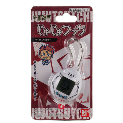 Bandai Tamagotchi Nano Jujutsu Kaisen edition showing side profile and battery compartment